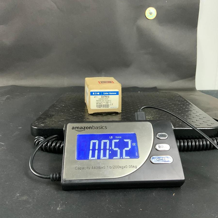 Used EATON E34TPB120 CORROSION RESISTANT INDICATING LIGHT ($45 OBO)