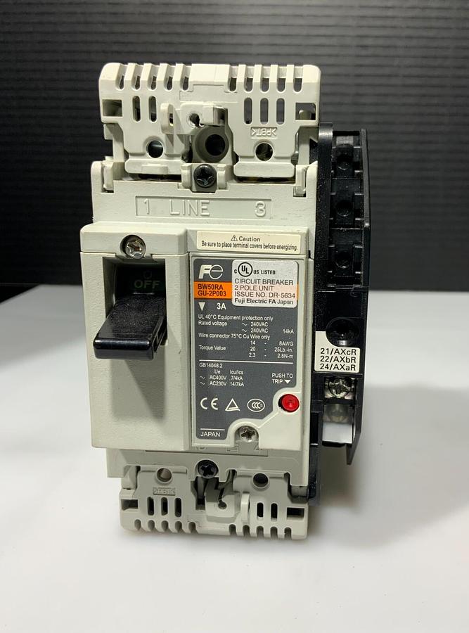 Used FUJI BW50RAGU-2P003 CIRCUIT BREAKER ($20 OBO)