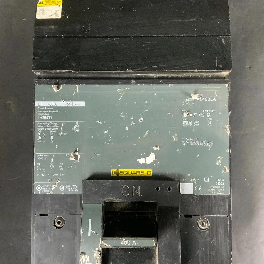 Used SQUARE D LH36400 CIRCUIT BREAKER ($450 OBO)