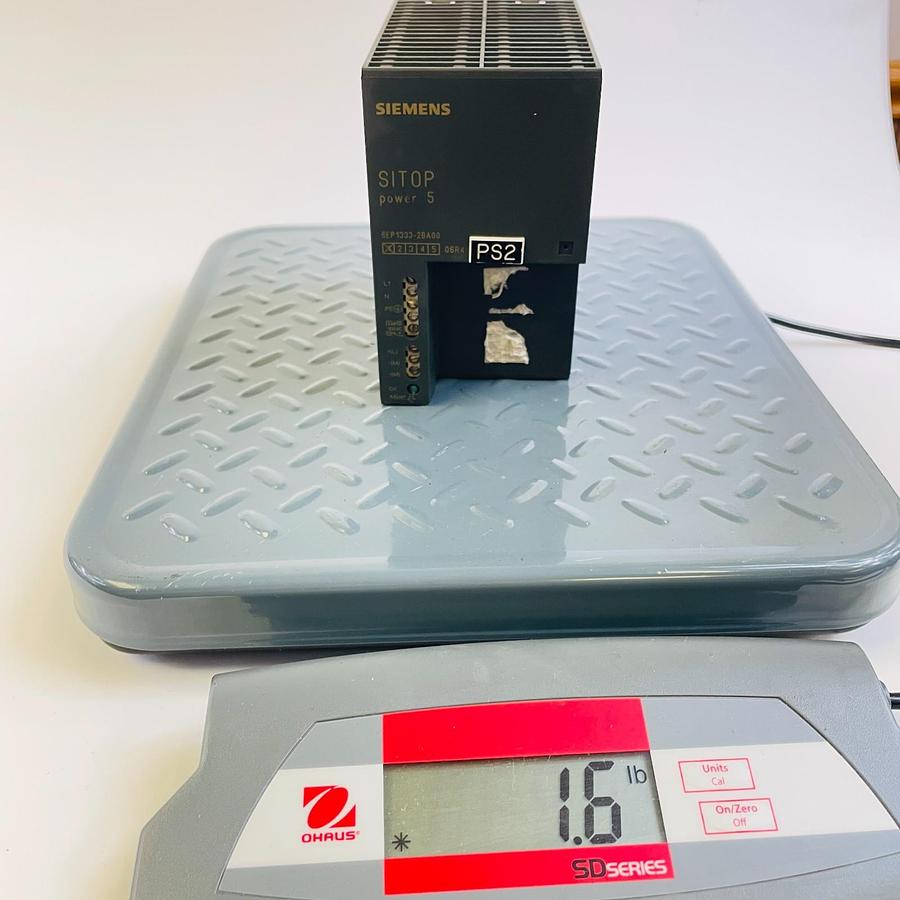 Used SIEMENS 6EP1333-2BA00 SITOP POWER 5 STABILIZED POWER SUPPLY INDUSTRIAL