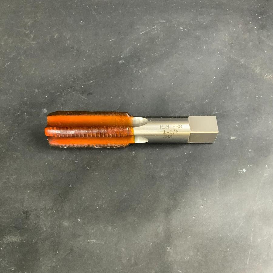 Used REIFF & NESTOR 1-1/8”-8 NS 4-FLUTE HSG GROUND THREAD PLUG TAP ($30 OBO)