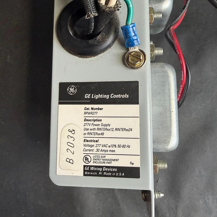 Used GENERAL ELECTRIC RPWR277 POWER SUPPLY