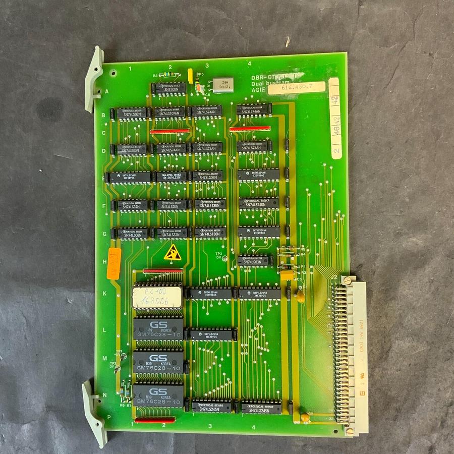 Used AGIE 614.430.7 626104.4 DBR-01A DUAL BUS RAM ($50 OBO)