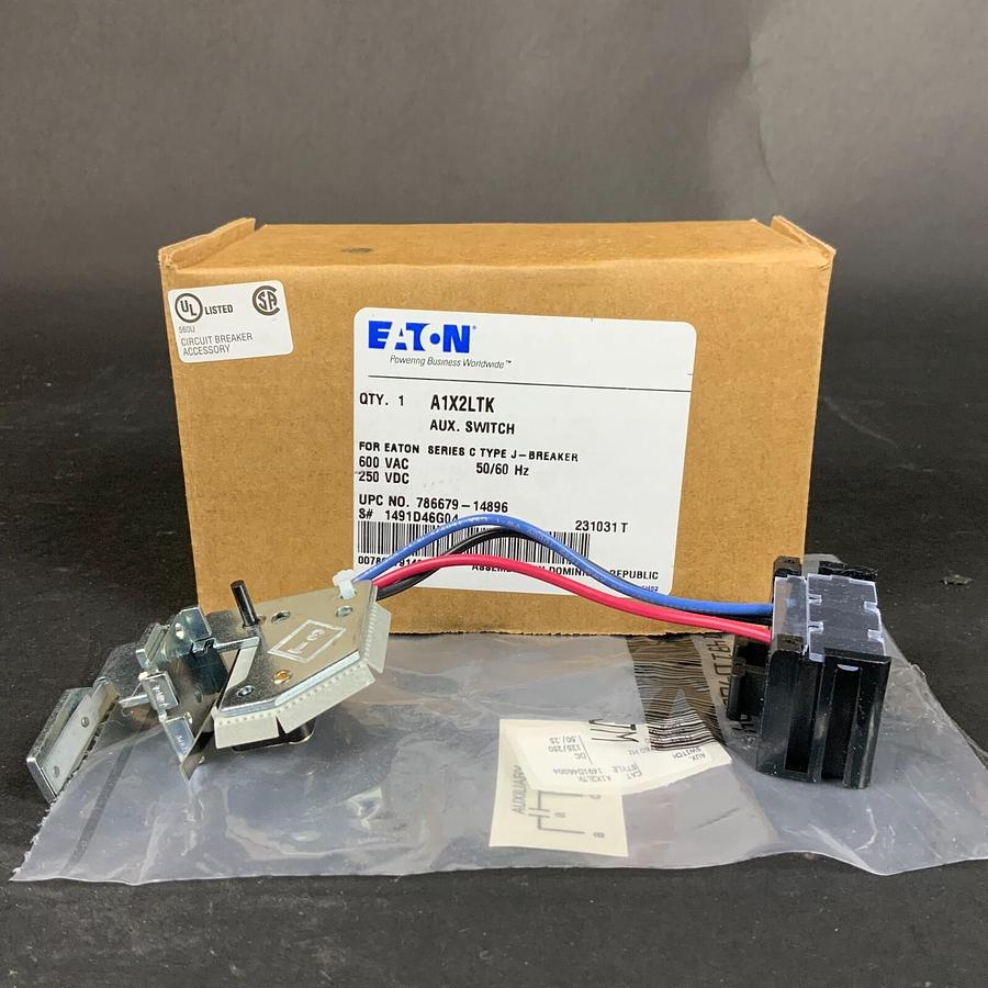 Used EATON A1X2LTK AUXILLARY SWITCH - NEW IN BOX ($225 OBO)