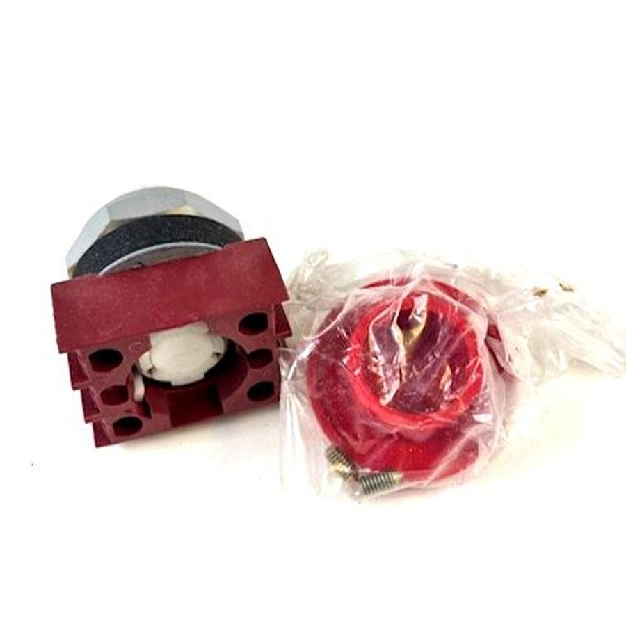 Used SIEMENS-ALLIS P30PB4R RED PUSHBUTTON SWITCH