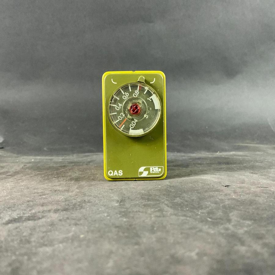 Used PILZ QAS-1S-220V-FBM16KΩ TIME DELAY RELAY ($20 OBO)