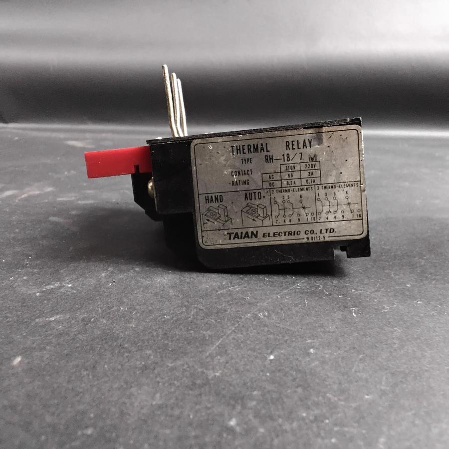 Used TAIAN RH-18/7M THERMAL RELAY ($20 OBO)