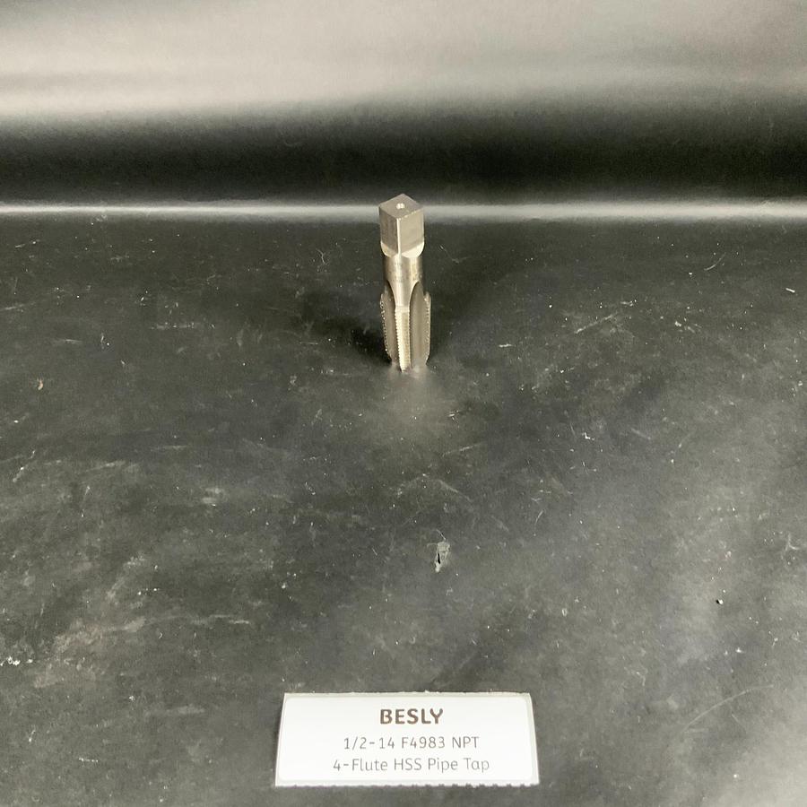 Used BESLY 1/2-14 F4983 NPT 4-FLUTE HSS PIPE TAP ($20 OBO)