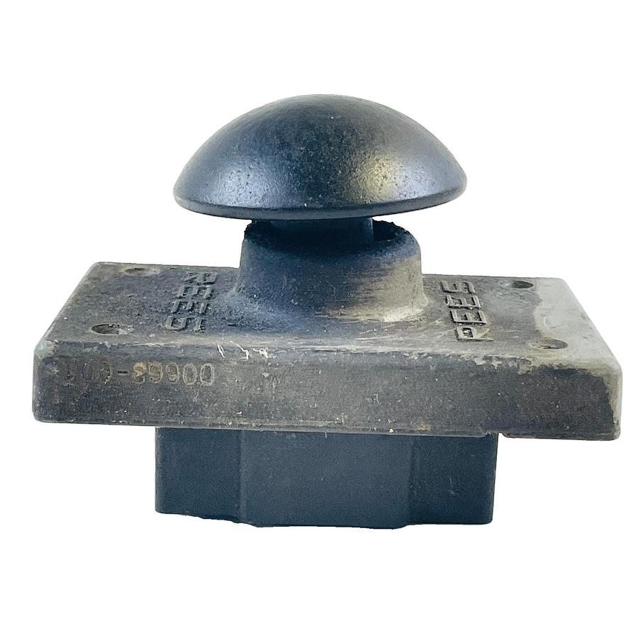 Used REES 00662-001 HEAVY DUTY METAL MUSHROOM HEAD PALM PUSHBUTTON SWITCH