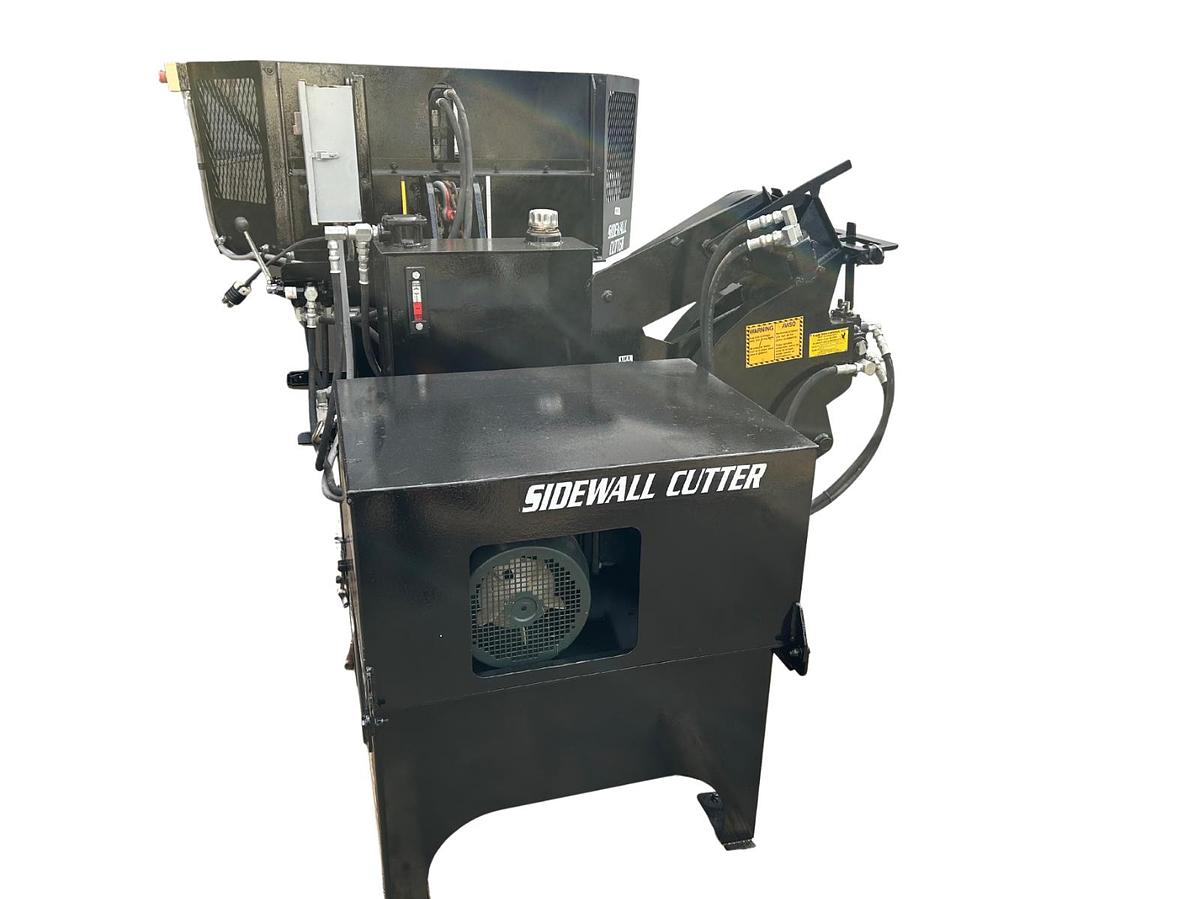 Used 2012 Eagle International T-680 Tire Sidewall Shredder