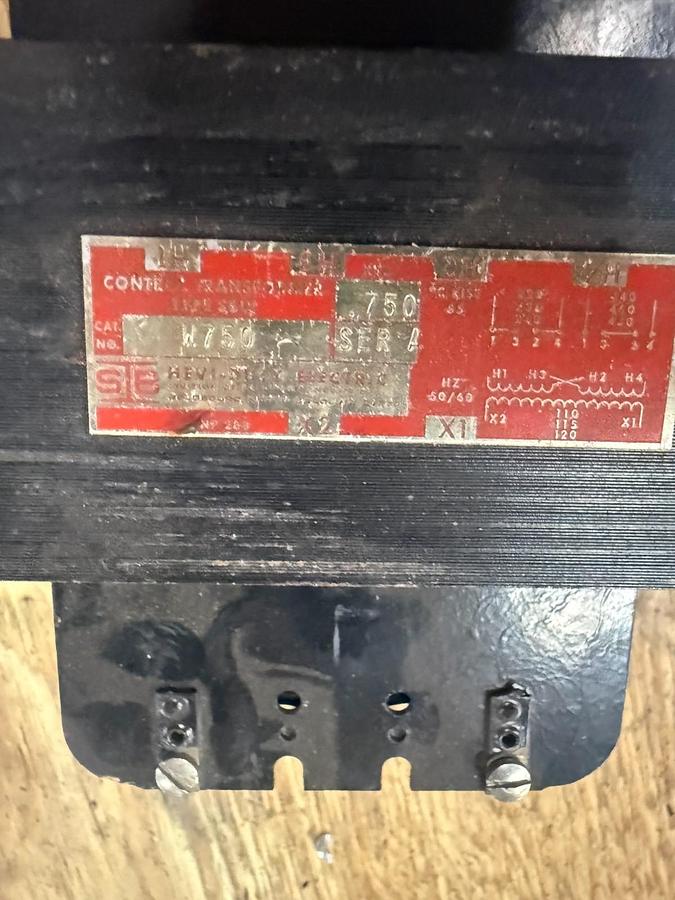 Used HEVI-DUTY W750 TRANSFORMER
