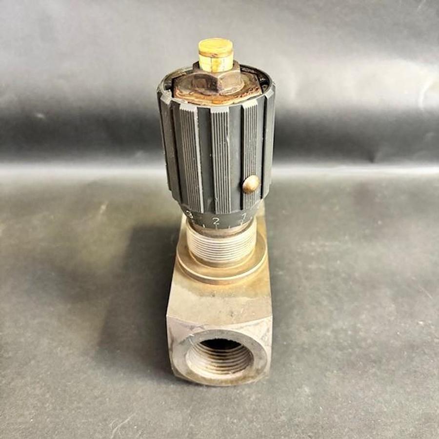 Used FLUTEC DRV-20-01.1/5 FLOW CONTROL VALVE