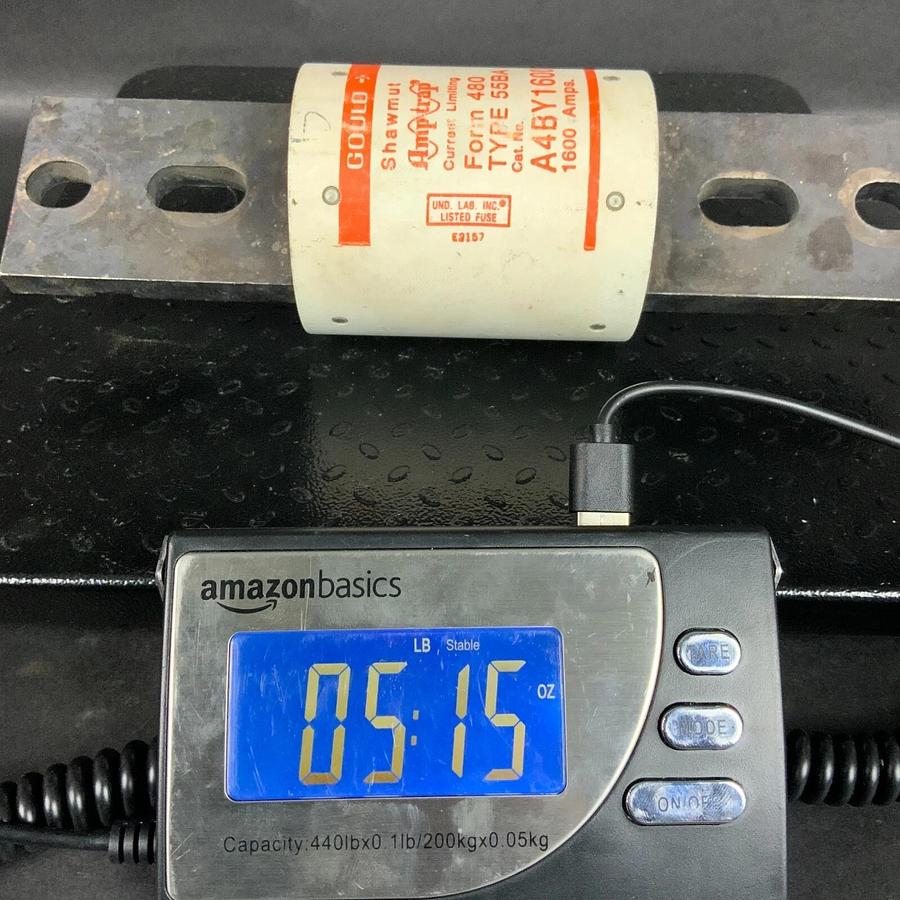 Used FERRAZ SHAWMUT AMPTRAP A4BY1600-55BA FUSE ($170 OBO)