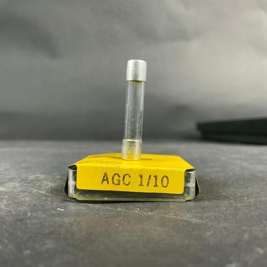 BUSSMANN AGC- 1/10 FUSE - SET OF 5 ($6.50 OBO)
