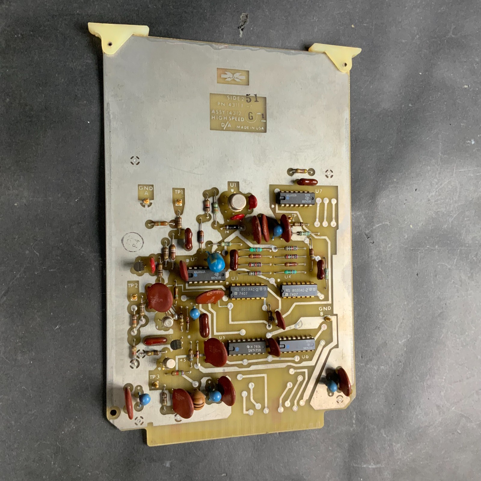 Used SPECTRAL DYNAMICS HIGH SPEED D/A ASSY 14312 / PN 14311F-7 PC BOARD ($80 OBO)