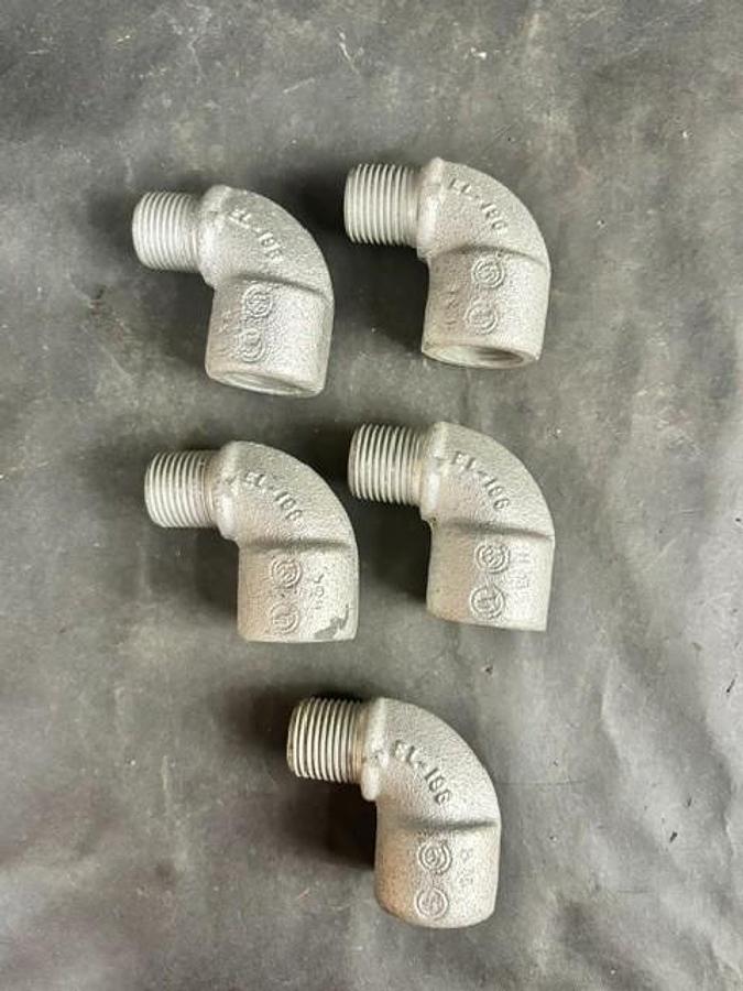 Used EATON EL-196 CONNECTOR ELBOWS - GROUP OF 5