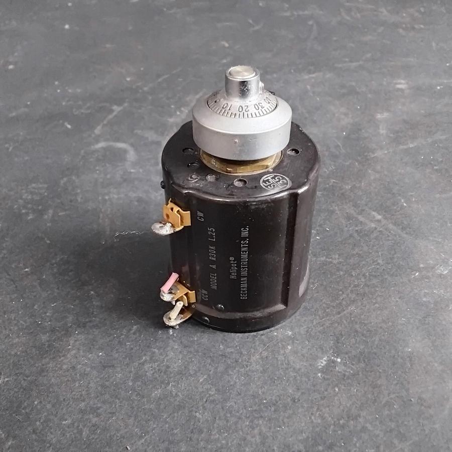 Used BECKMAN R30K L.25 HELIPOT POTENTIOMETER ($17 OBO)