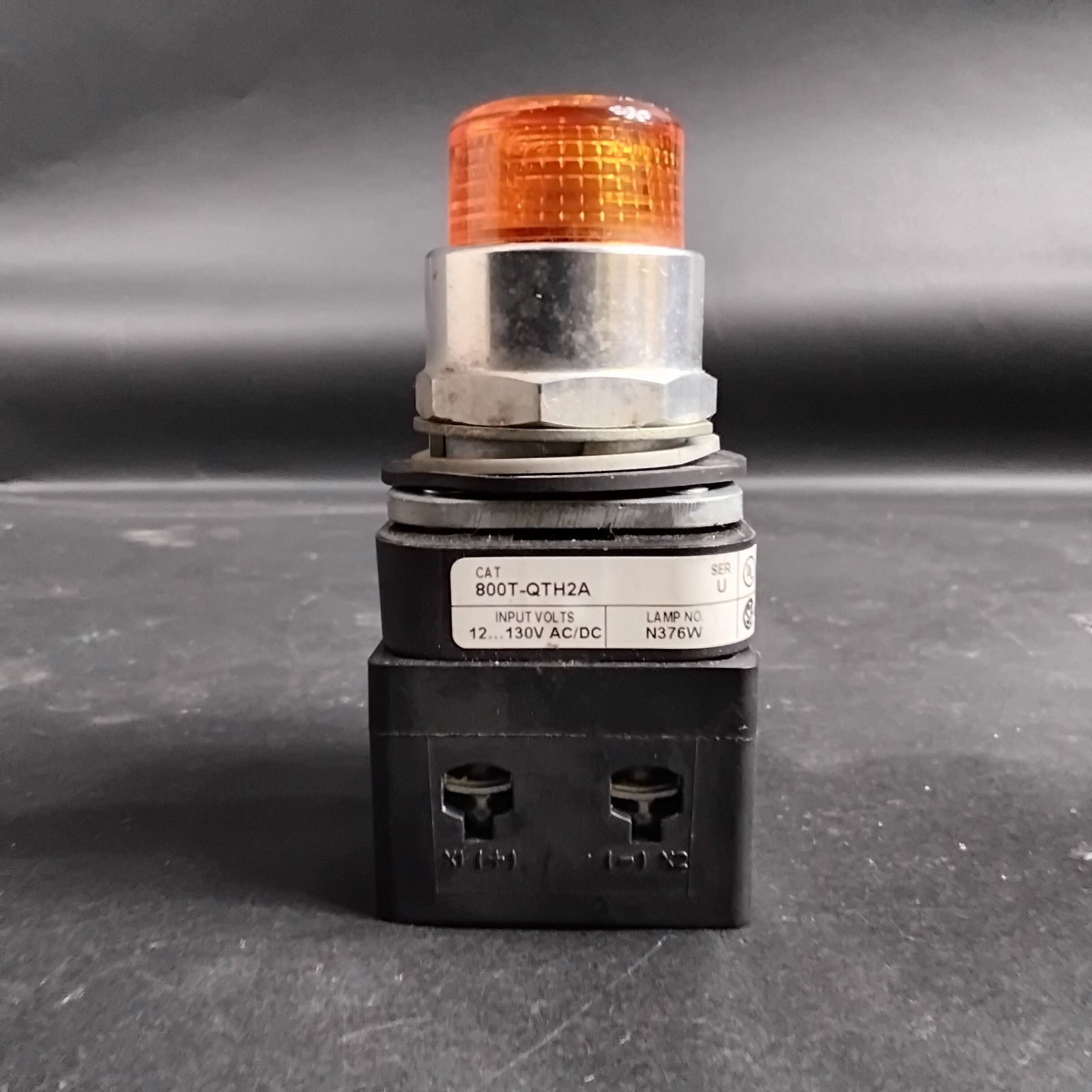 Used ALLEN BRADLEY 800T-QTH2A ORANGE PUSHBUTTON ($45 OBO)