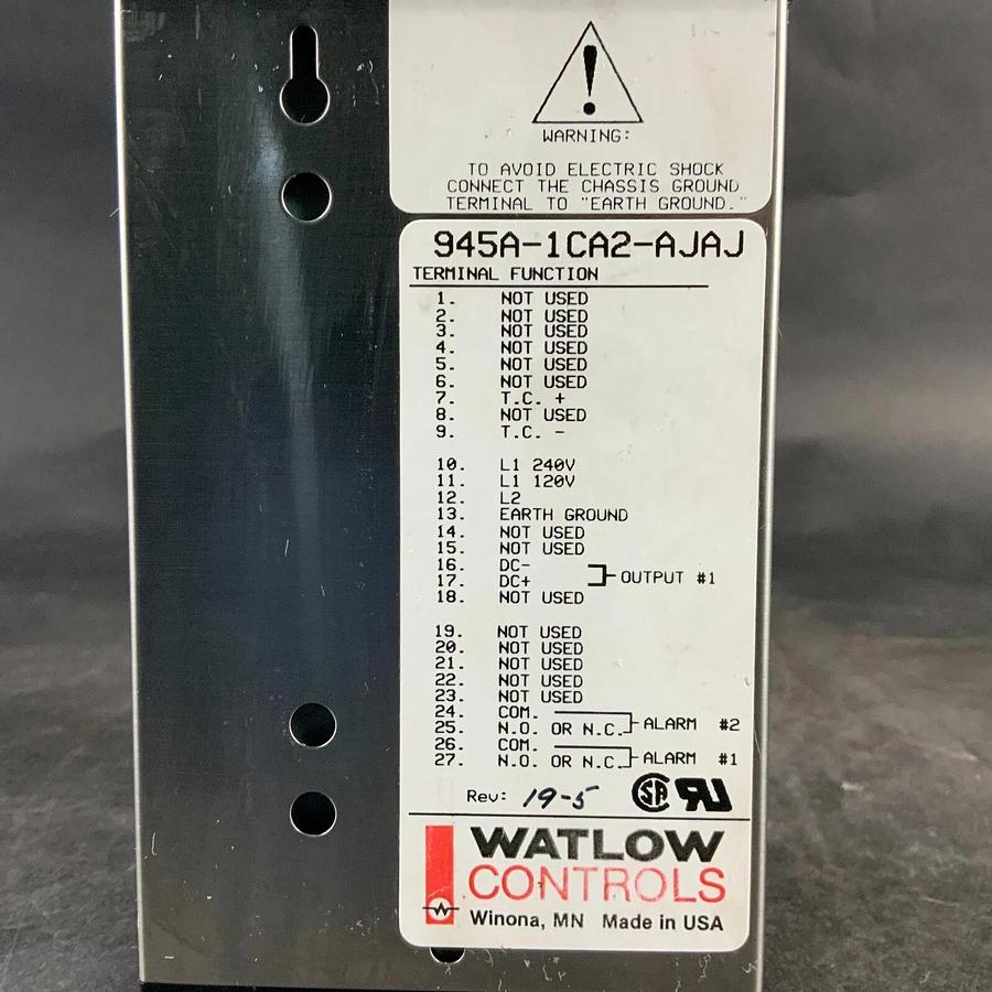 Used WATLOW P45A-1CAZ-AJAJ TEMPERATURE CONTROLLER ($145 OBO)