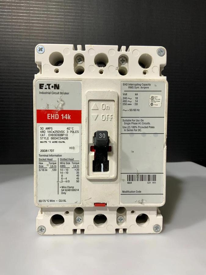 Used EATON EHD3030BP10 ($169.99 OBO)