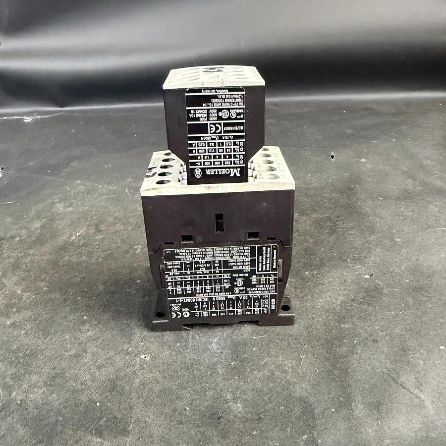Used KLOCKNER MOELLER XTCE012B10 W/ M32-XH122 CONTACTOR