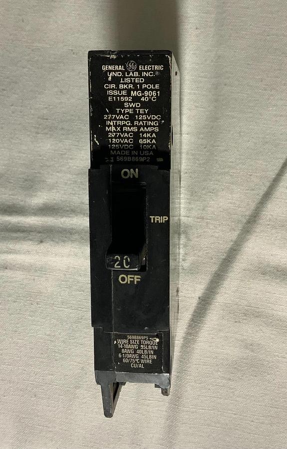 GENERAL ELECTRIC E11592-20A ($24.99 OBO)