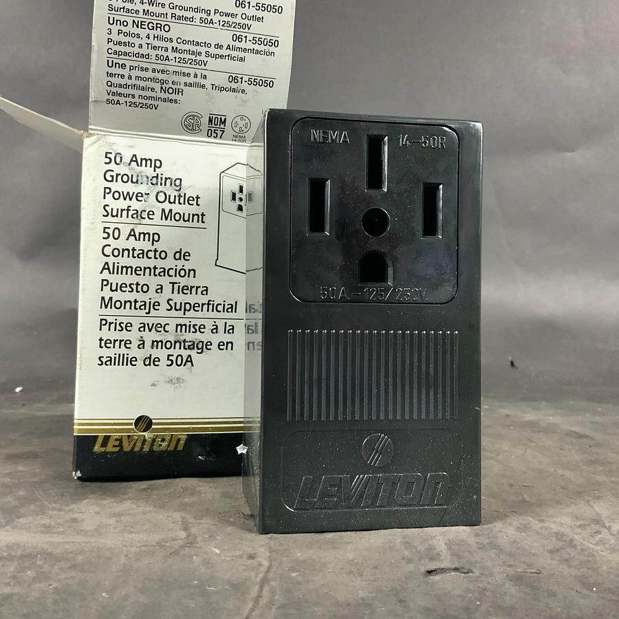 LEVITON 061-55050 GROUNDING POWER OUTLET ($15 OBO)