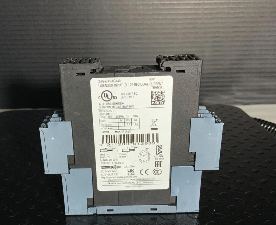 Used SIEMENS 3UG4825-1CA40 ($99.99 OBO)