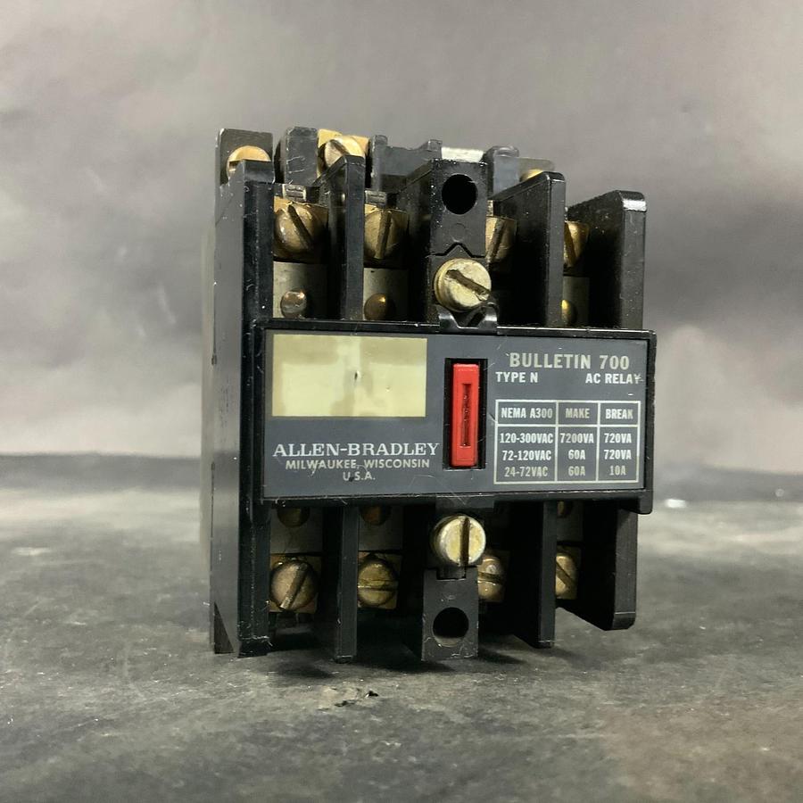 Used ALLEN BRADLEY 700-N400A1 SERIES C CONTROL RELAY ($25 OBO)