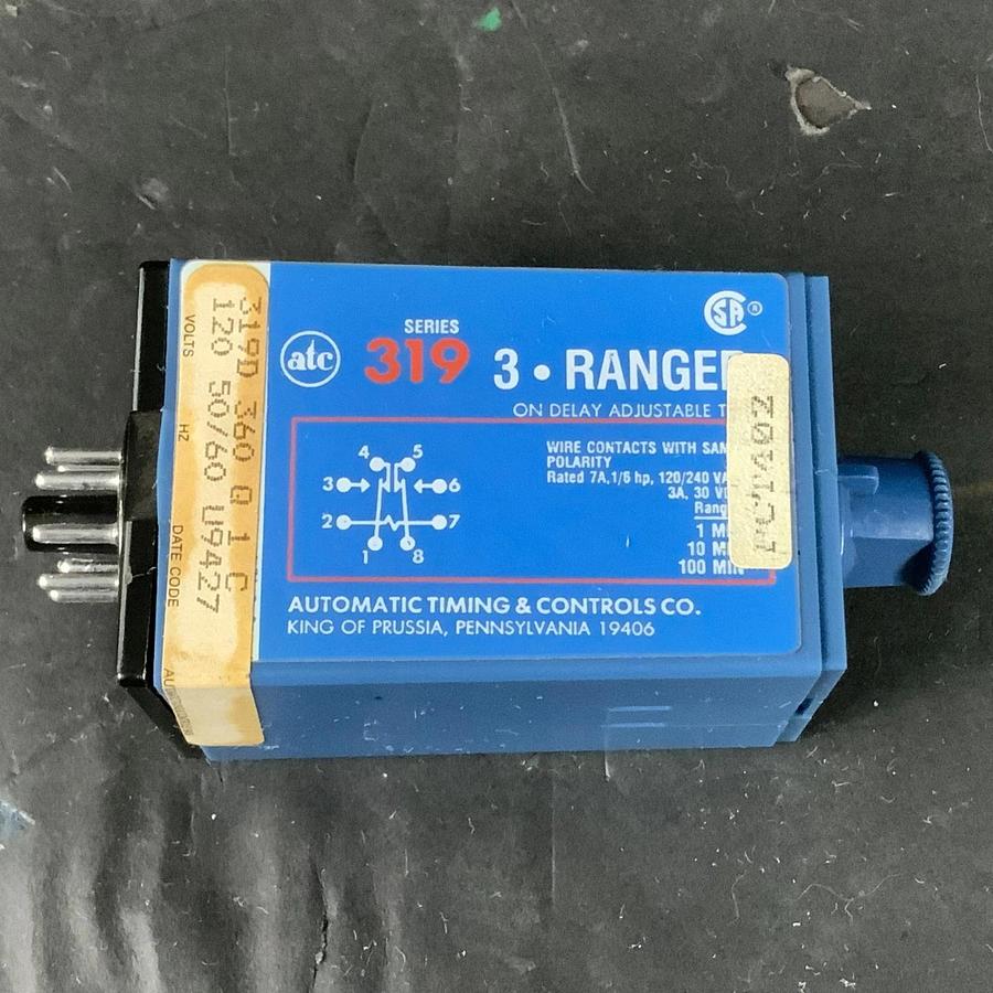 Used ATC Series 319 3.Ranger Time Relay Delay($15 OBO)