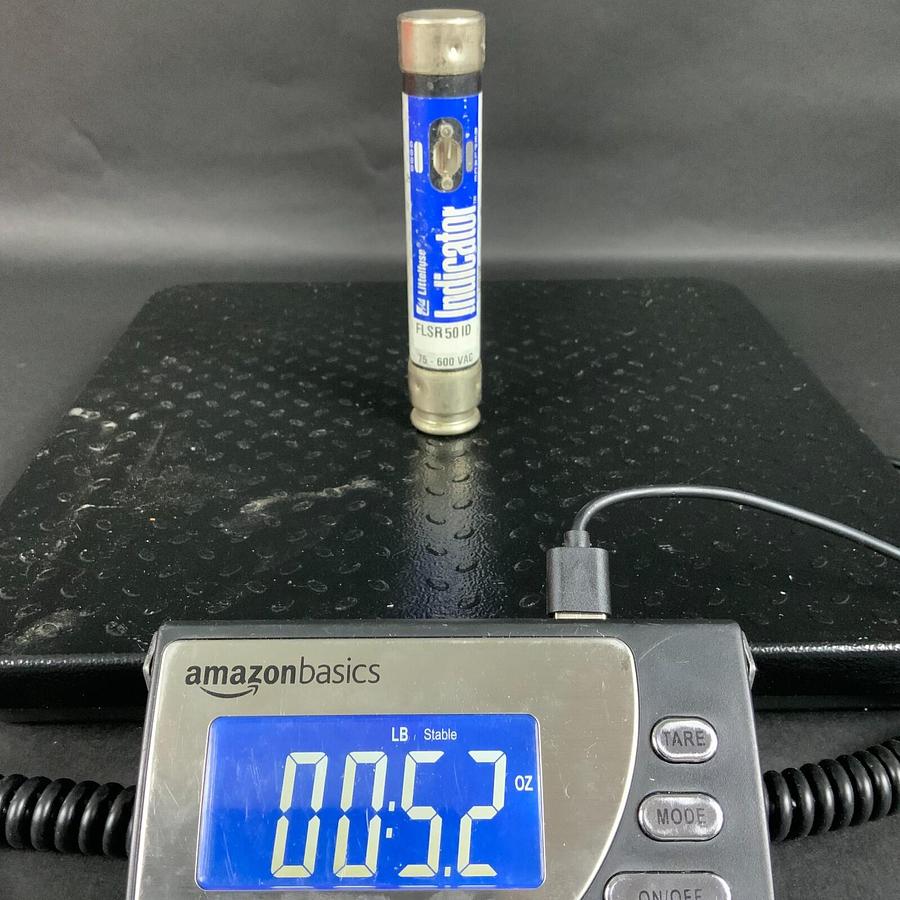 Used LITTELFUSE FLSR-50-ID INDICATOR FUSE ($7 OBO)