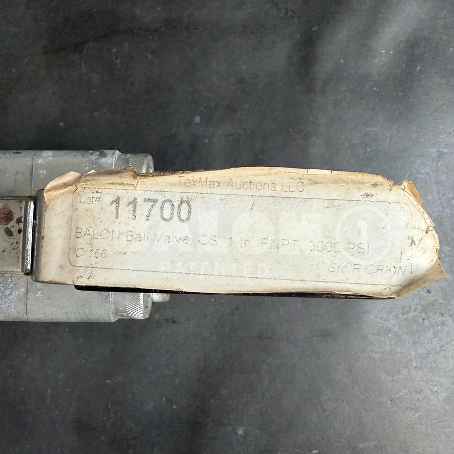 Used BALON 1” BALL VALVE ($60 OBO)
