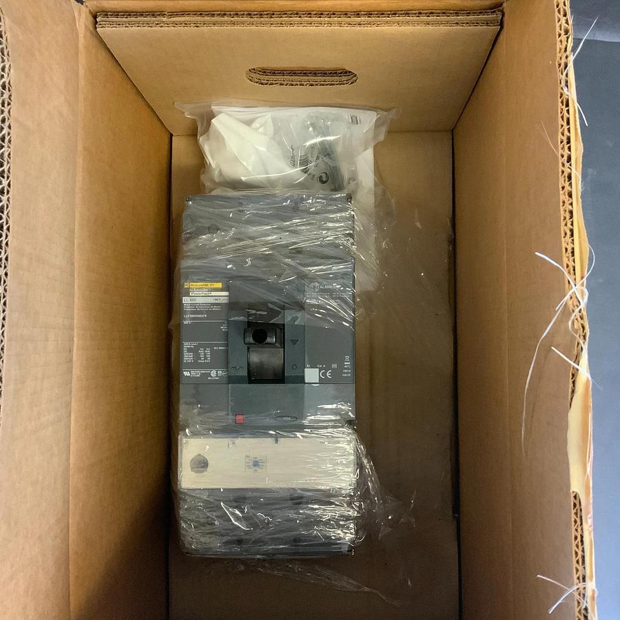 SQUARE D LLF36600M37X POWERPACT MOTOR CIRCUIT PROTECTOR ($14500 OBO)
