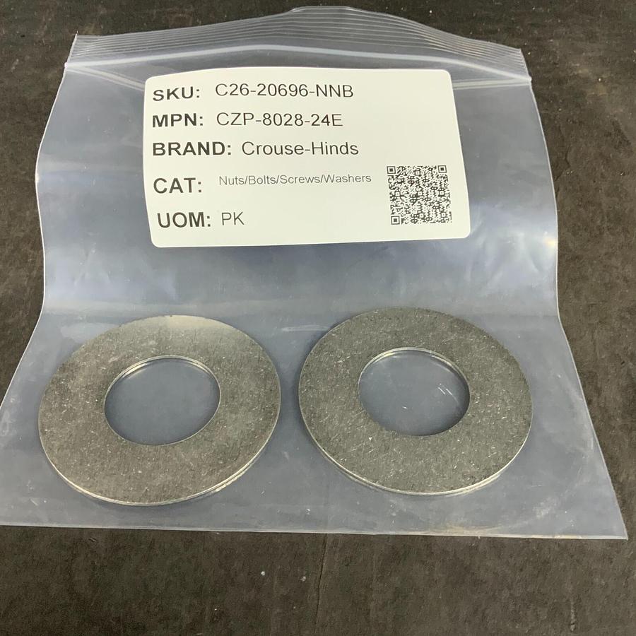 Used CROUSE HINDS CZP-8028-24E CABLE GRIP WASHER- SET OF 2 ($25 OBO)