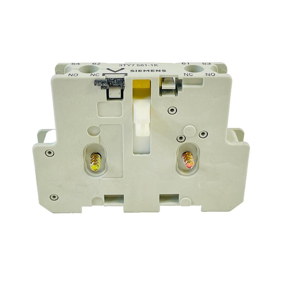 Used SIEMENS 3TY7 561-1K AUXILIARY SWITCH 11 1NO+1NC NEW OPEN BOX FULLY FUNCTIONAL
