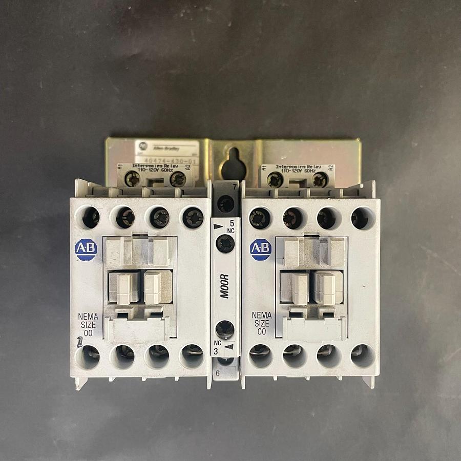 Used ALLEN BRADLEY 500-NX100 D INTERPOSING RELAY