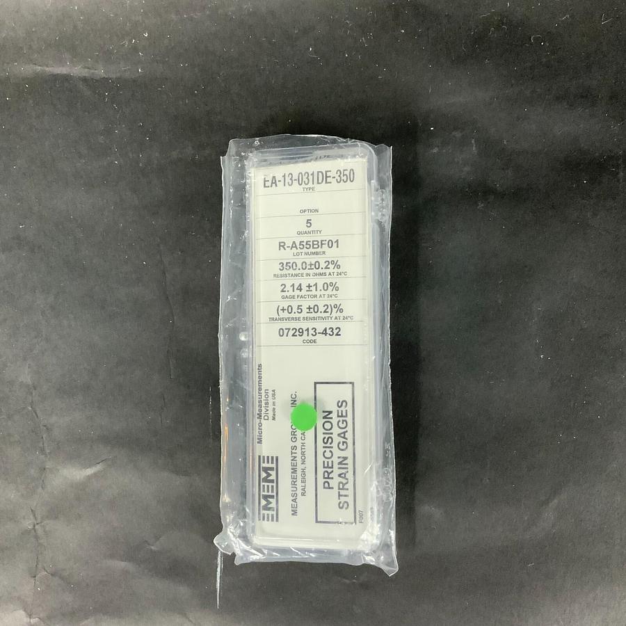 MICRO-MEASUREMENTS EA-13-031DE-350 PRECISION STRAIN GAUGE - LOT OF 3 ($15 OBO)