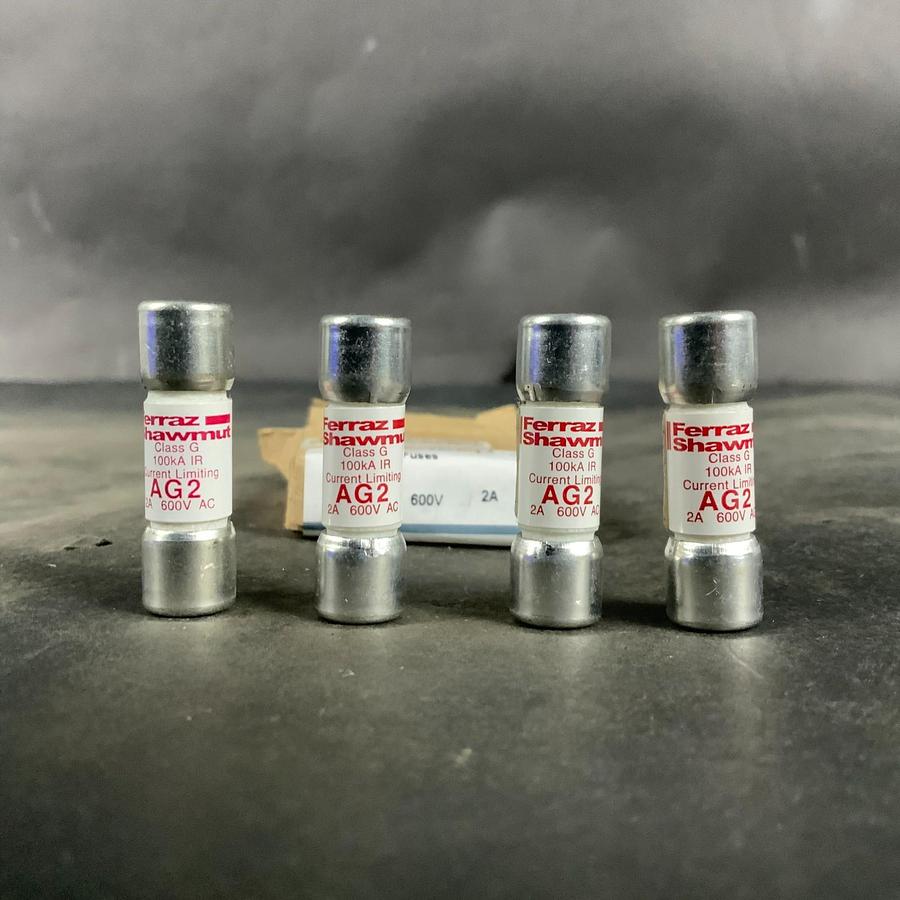 Used FERRAZ SHAWMUT AG2 FUSE - QTY 4 ($20 OBO)