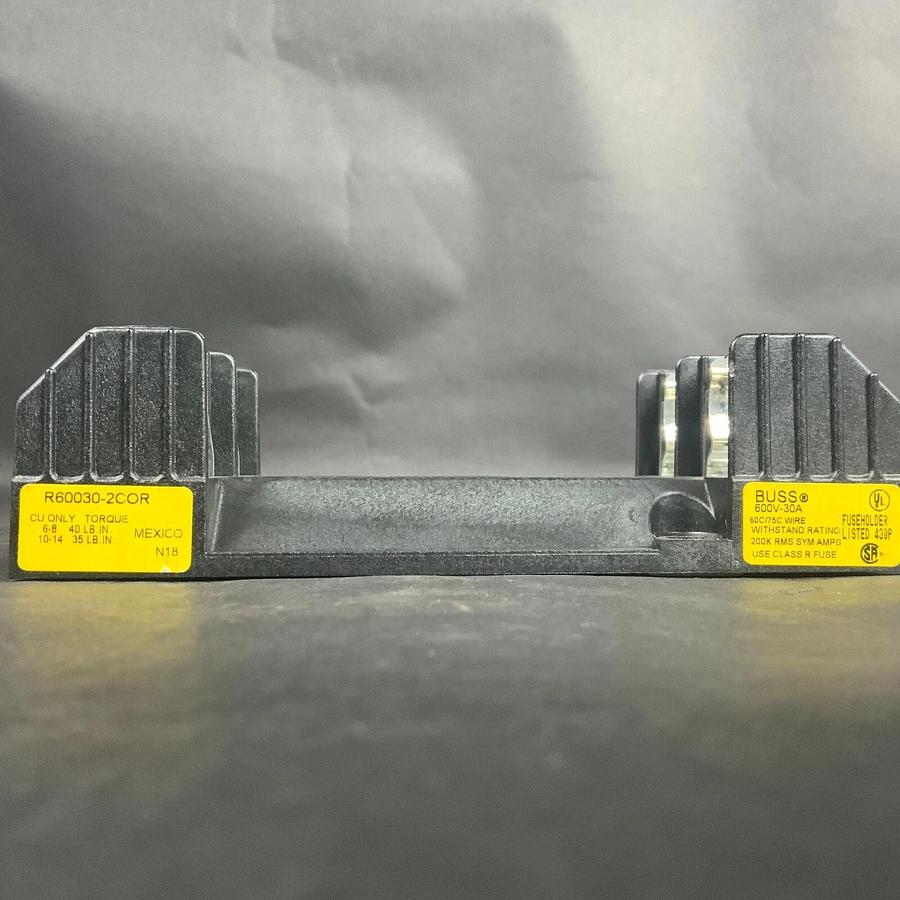 BUSSMANN R60030-2COR FUSE BLOCK ($12 OBO) - NEW NO BOX