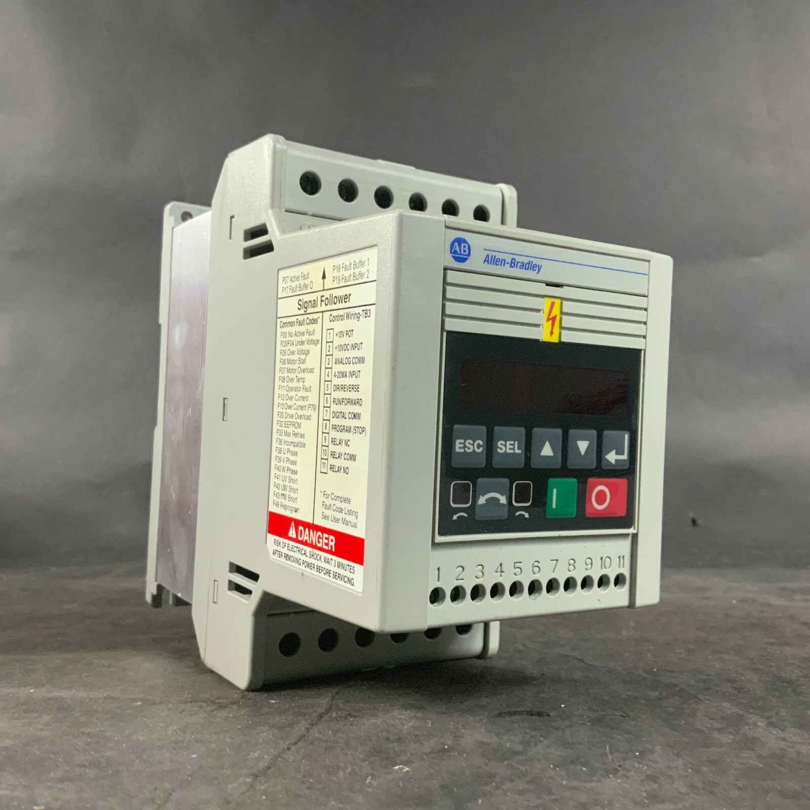 Used ALLEN BRADLEY 160-BA02NSF1 VARIABLE SPEED DRIVE ($100 OBO)