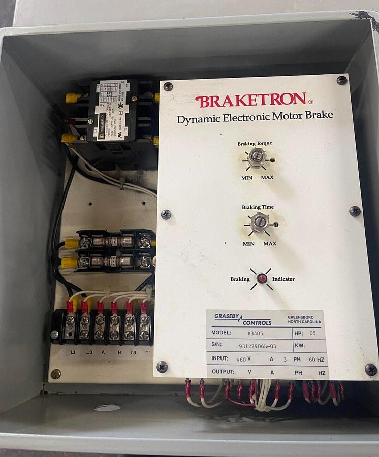 Used Braketron B3405 Dynamic Electronic Motor Brake ($249.99 OBO!!!)