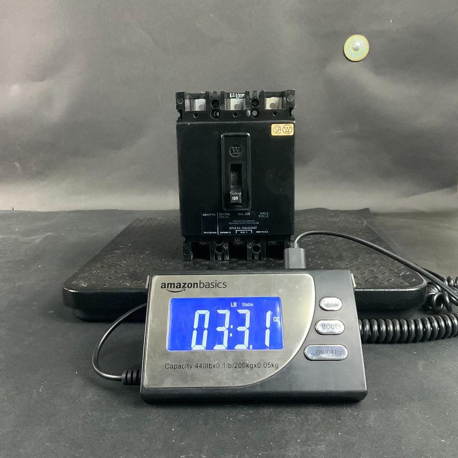 Used WESTINGHOUSE EB3100N CIRCUIT BREAKER ($55 OBO)