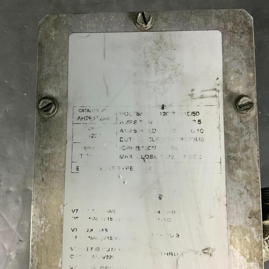 Used ASCO AH2E112A4 HYDROMOTOR ACTUATOR ($1,400 OBO)