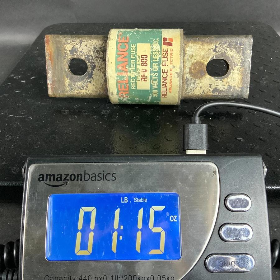 Used RELIANCE RFV-800 RECTIFIER FUSE ($20 OBO)
