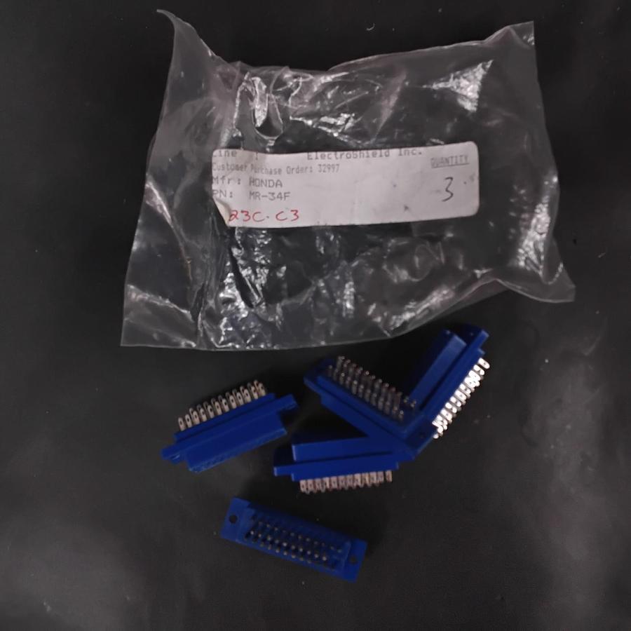 Used HONDA MR-34F ELECTRICAL CONNECTORS - GROUP OF 5 ($14 OBO)