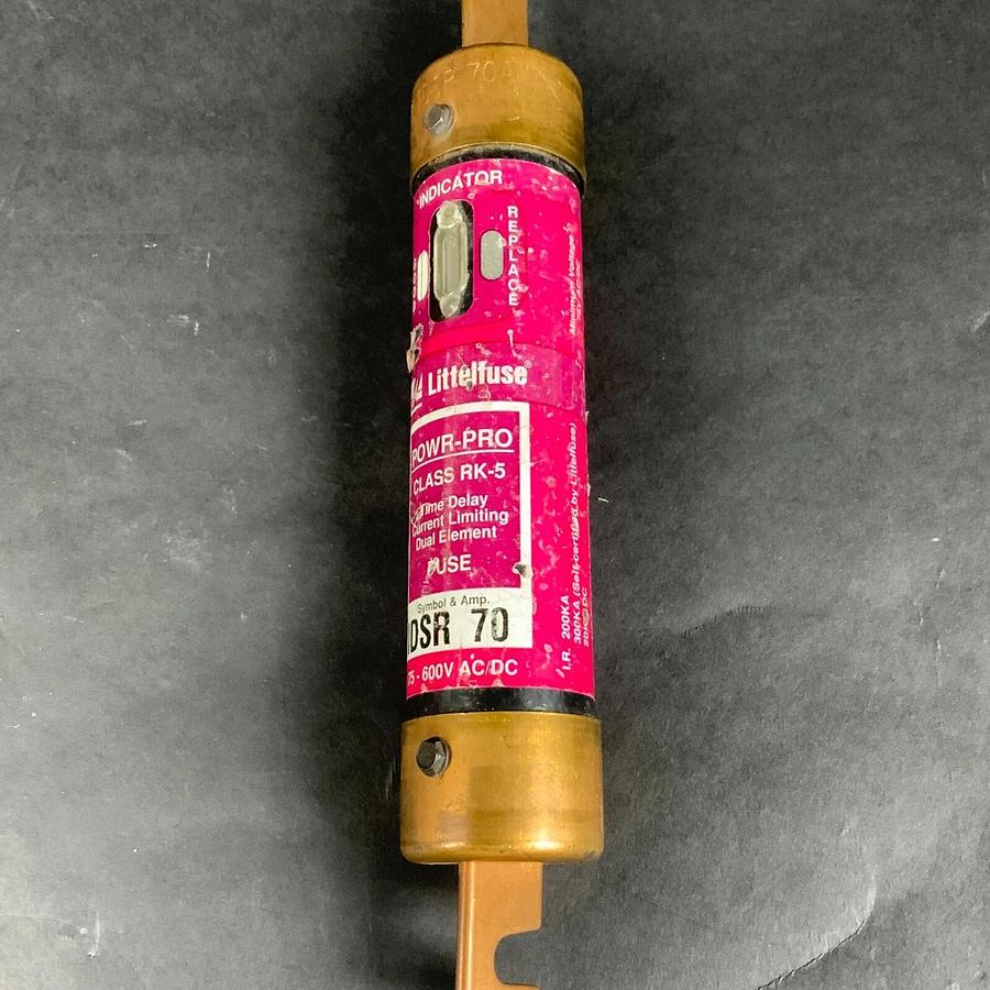 Used LITTELFUSE IDSR 70 INDICATOR FUSE ($10 OBO)