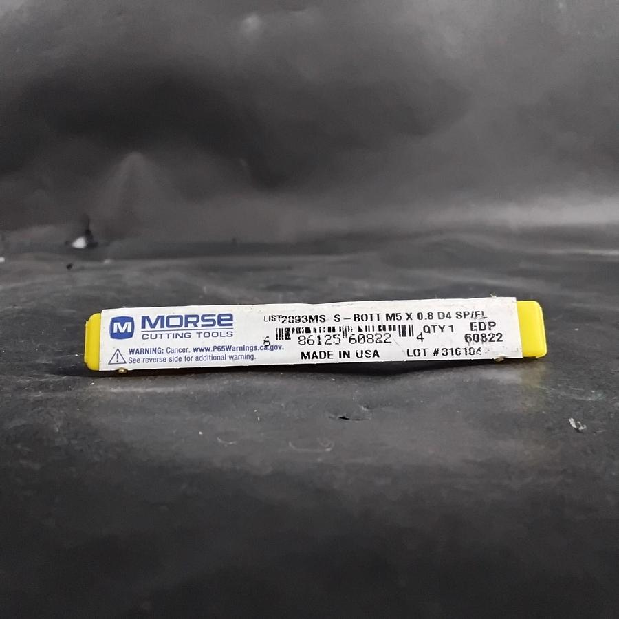 Used MORSE M5X0.8 D4 SPIRAL FLUTE ($12 OBO)