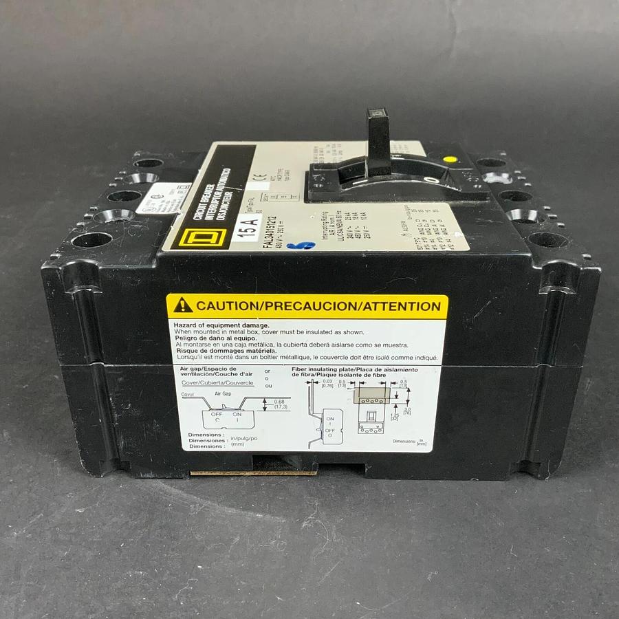 Used SQUARE D FAL340151212 CIRCUIT BREAKER ($30 OBO)