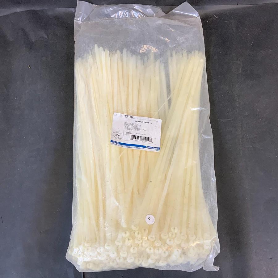 THOMAS & BETTS TY275M TY-RAP(R) CABLE TIE - BAG OF 500 ($200 OBO)