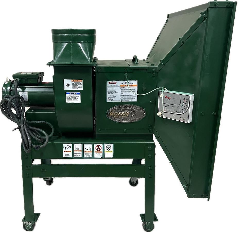 Used Grizzly G0532 Dry Spray Booth ($2,500 OBO)